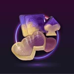 EYELASH CASE AND TRINKET BOXES! 3-Pieces.